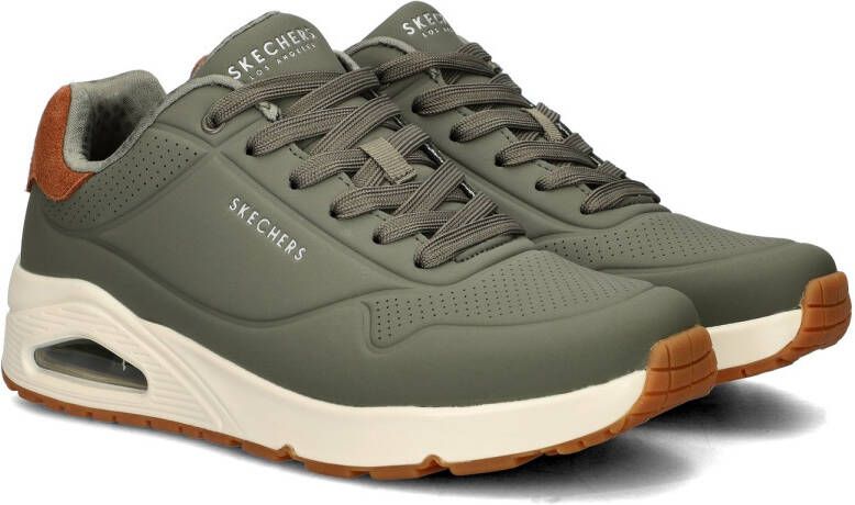 Skechers Sneakers UNO-SUITED ON AIR vrijetijdsschoen lage schoen veterschoen met modieuze sleehak - Foto 7