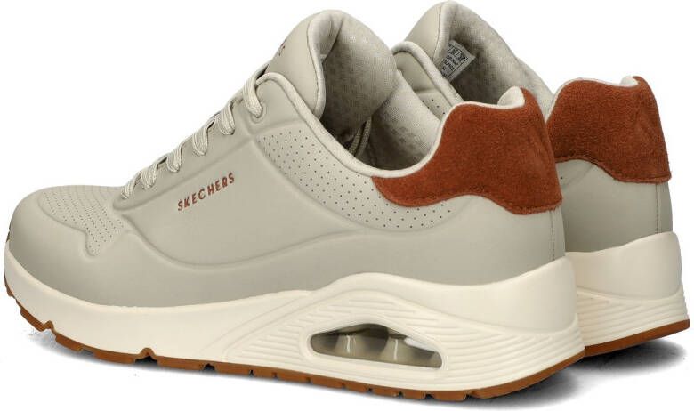 Skechers Uno Suited On Air Heren Sneakers Naturel - Foto 6