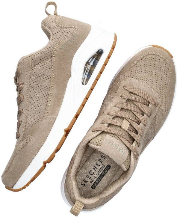 Skechers Stijlvolle Satsuma Sneakers voor de Moderne Man Beige Heren - Foto 18