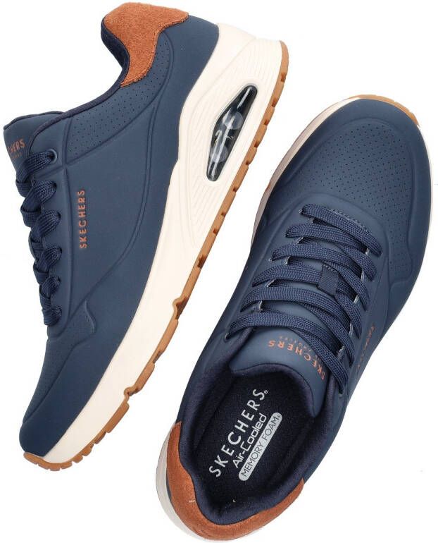 Skechers Sneakers UNO-SUITED ON AIR vrijetijdsschoen lage schoen veterschoen met modieuze sleehak - Foto 9