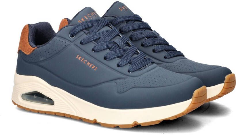 Skechers Sneakers UNO-SUITED ON AIR vrijetijdsschoen lage schoen veterschoen met modieuze sleehak - Foto 10