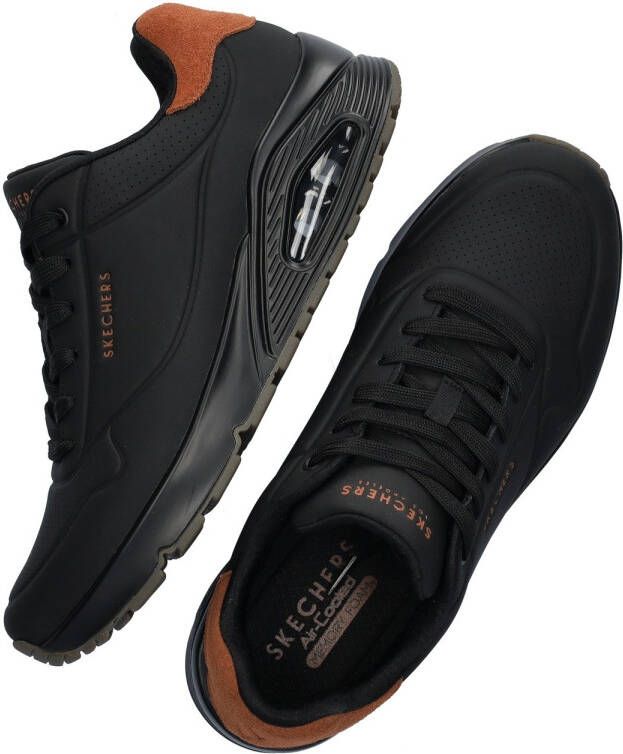 Skechers Sneakers UNO-SUITED ON AIR vrijetijdsschoen lage schoen veterschoen met modieuze sleehak - Foto 10