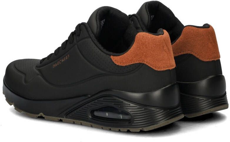 Skechers Sneakers UNO-SUITED ON AIR vrijetijdsschoen lage schoen veterschoen met modieuze sleehak - Foto 13