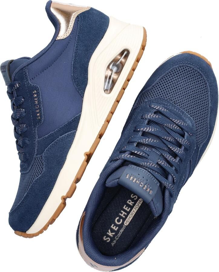 Skechers Uno dames heren sneaker Blauw - Foto 3