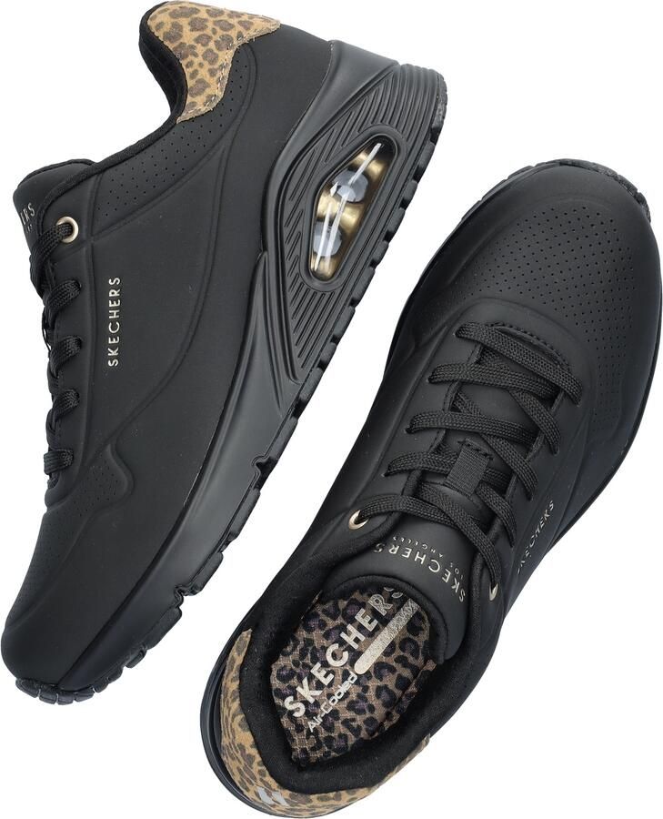 Skechers Uno Dames Sneakers 177093-bbk Kleur Zwart - Foto 3