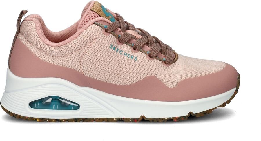 Skechers Uno Pla-Knit Sneakers Laag Roze - Foto 3