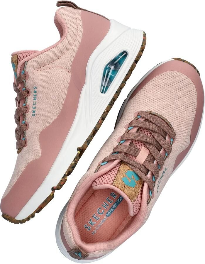 Skechers Uno Pla-Knit Sneakers Laag Roze - Foto 4