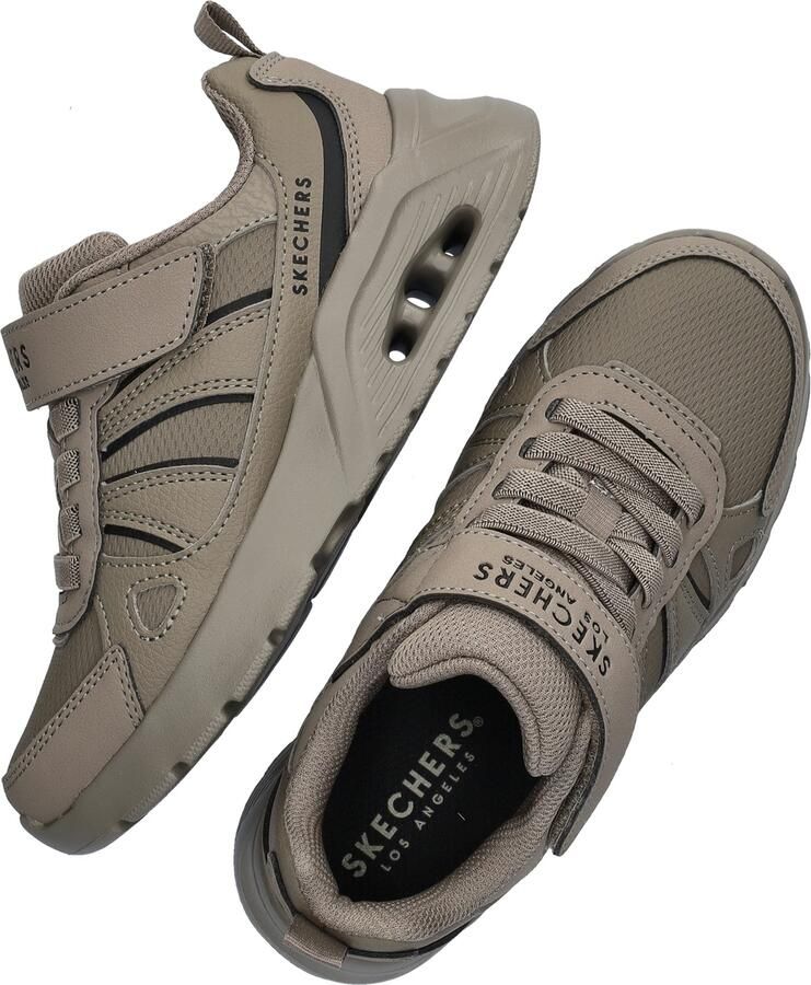 Skechers Uno Lite 2.0 Prism Edge jongens sneaker Taupe - Foto 3