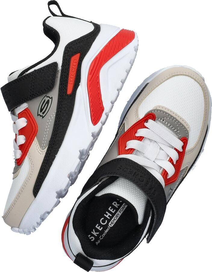 Skechers UNO LITE REVIVAL-EDGE Jongens Sneakers Wit - Foto 12