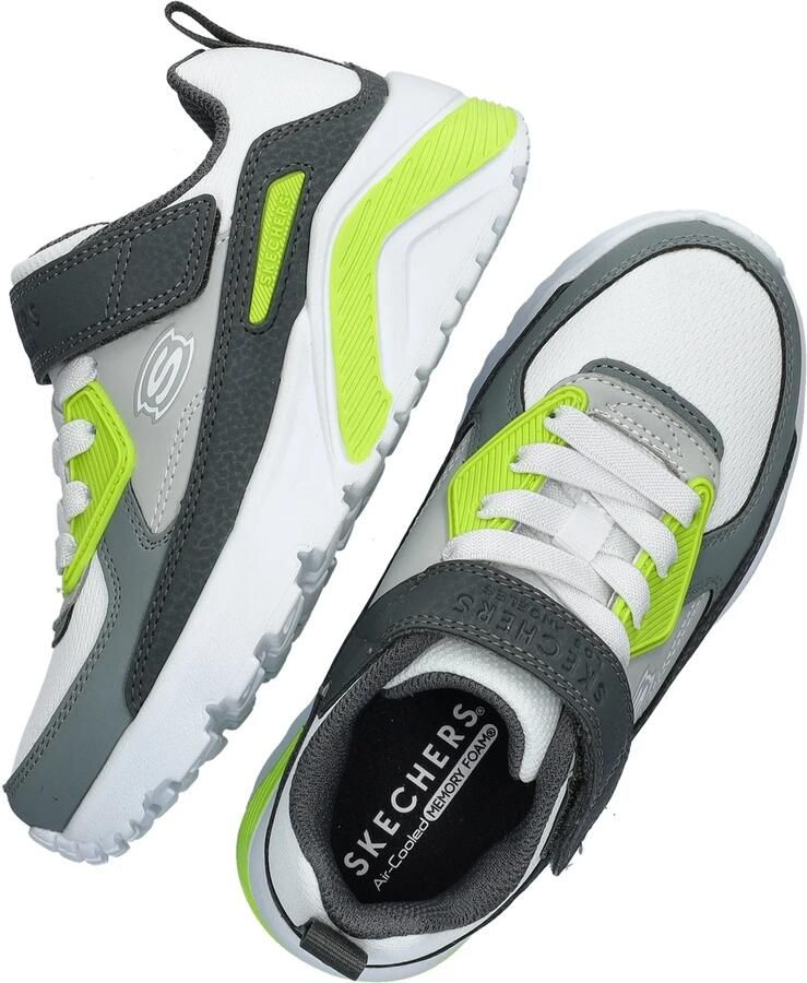 Skechers UNO LITE REVIVAL-EDGE Jongens Sneakers Grijs - Foto 9