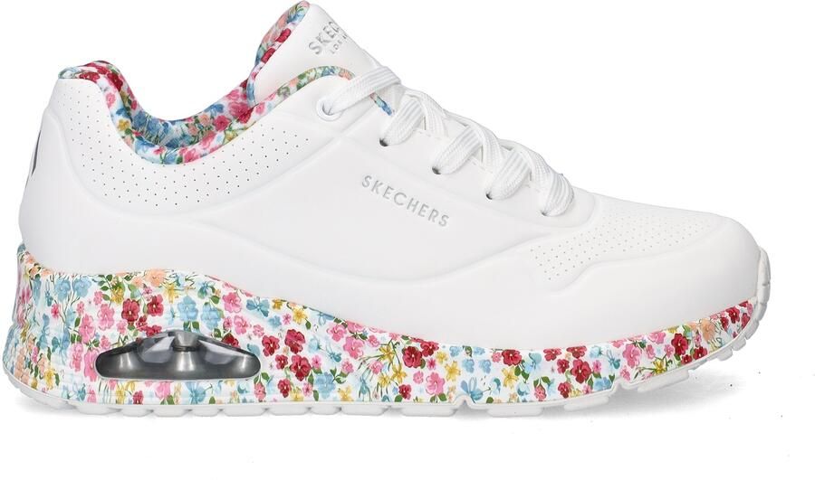 Skechers Sneakers UNO-MAJESTIC GARDEN wig sneaker plateausneaker met bedrukte zool - Foto 4
