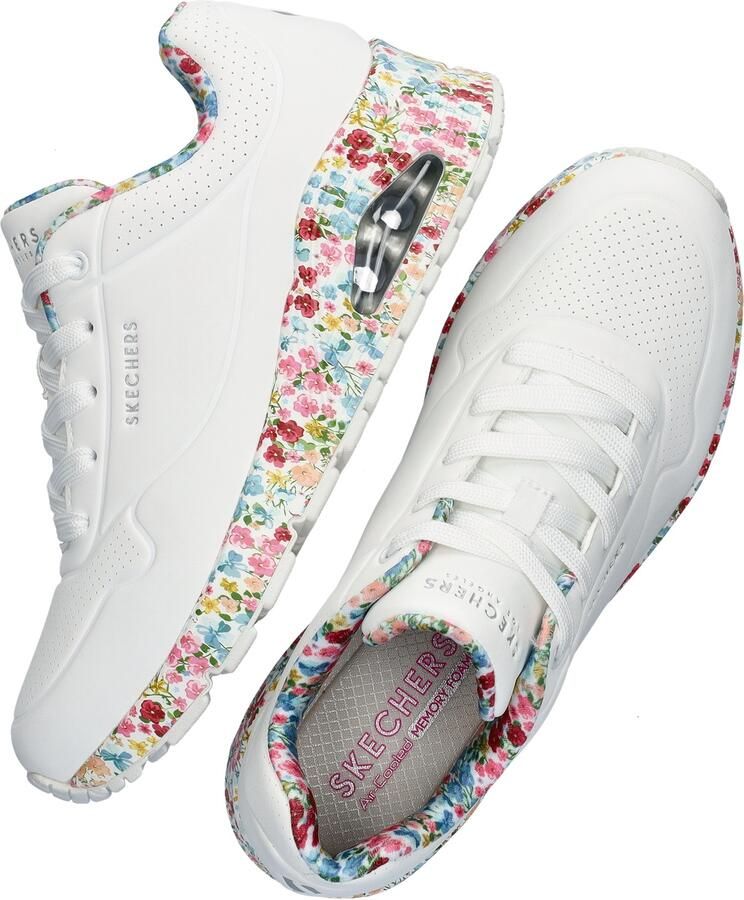 Skechers Sneakers UNO-MAJESTIC GARDEN wig sneaker plateausneaker met bedrukte zool - Foto 5