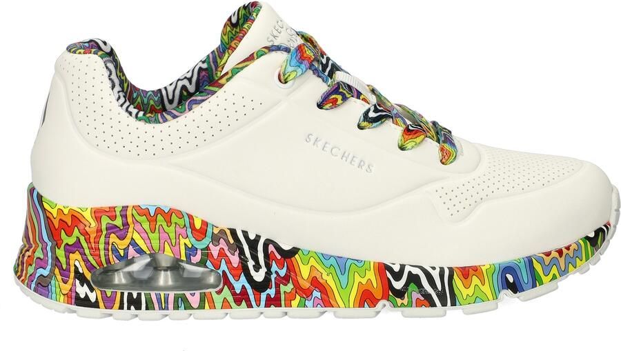 Skechers Jen Stark: Uno Mini Drip Sneakers Laag wit - Foto 2