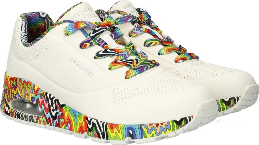 Skechers Jen Stark: Uno Mini Drip Sneakers Laag wit - Foto 5