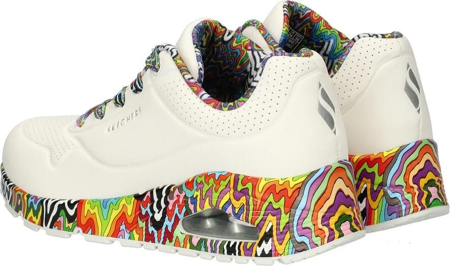 Skechers Jen Stark: Uno Mini Drip Sneakers Laag wit - Foto 4