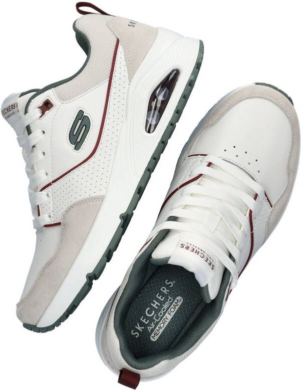 Skechers Retro One Sneaker met Air-Cooled Memoryfoam White Heren - Foto 7