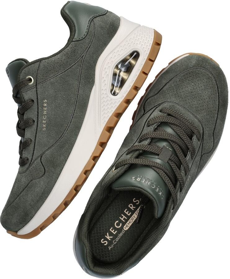 Skechers UNO RUGGED-CHILLPROOF Dames Veterschoenen Olive - Foto 10