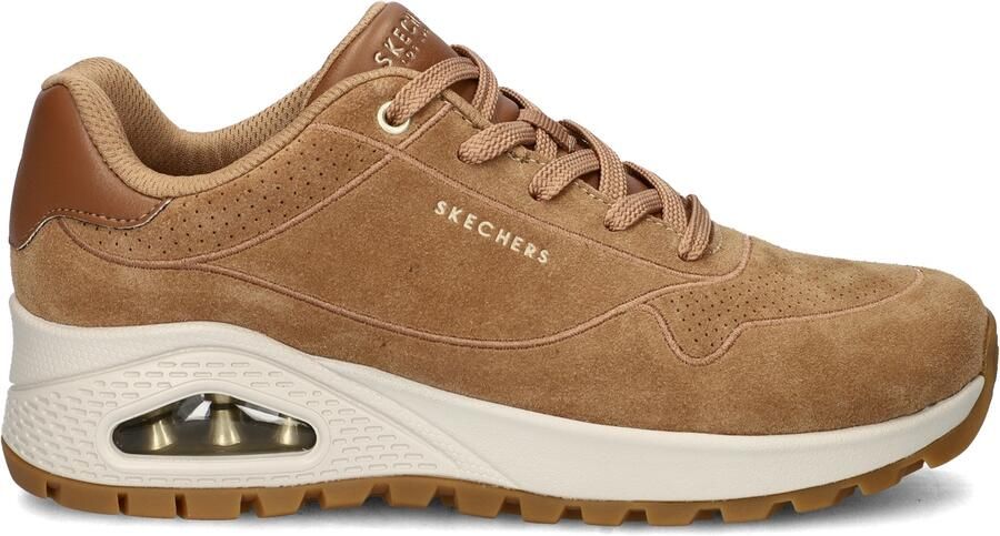 Skechers UNO RUGGED-CHILLPROOF Dames Veterschoenen Chestnut