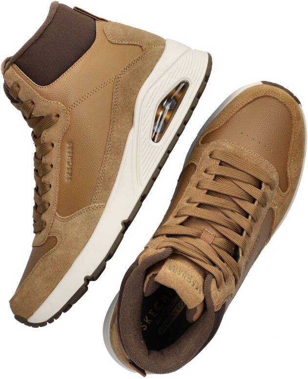 Skechers Sneakers Uno mid cut sneaker veterschoenen met gewatteerde schacht - Foto 9