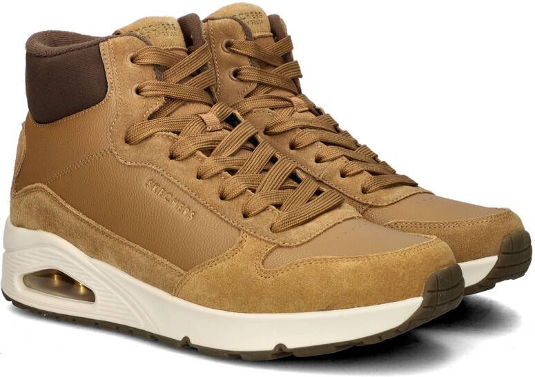 Skechers Sneakers Uno mid cut sneaker veterschoenen met gewatteerde schacht - Foto 11