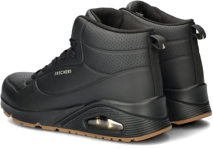 Skechers Uno Stand On Air High Black Wandelsneakers Dames - Foto 3