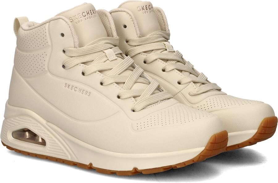 Skechers Uno Stand On Air High Off White Wandelsneakers Dames - Foto 5
