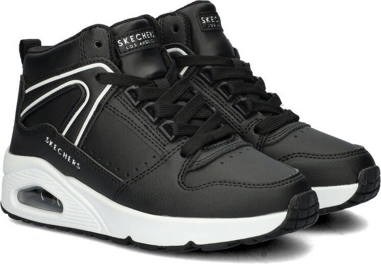 Skechers Uno Street Ryze jongens sneaker Zwart wit - Foto 4