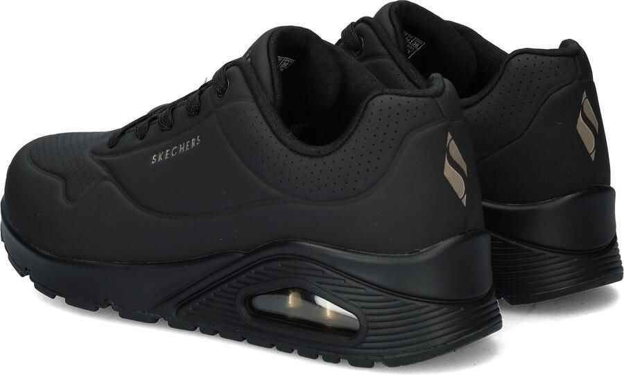 Skechers Skecher Street UNO STAND ON AIR Sneakers WIDE FIT Dames zwart - Foto 5