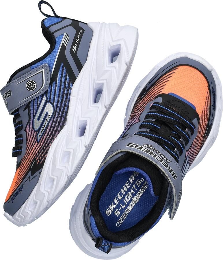 Skechers Vortex jongens sneaker Blauw multi - Foto 3