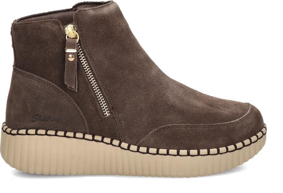 Skechers -art 169086- cho Wilshire Blvd Weekend Crush bruin -dames-2 ritsen - Foto 2