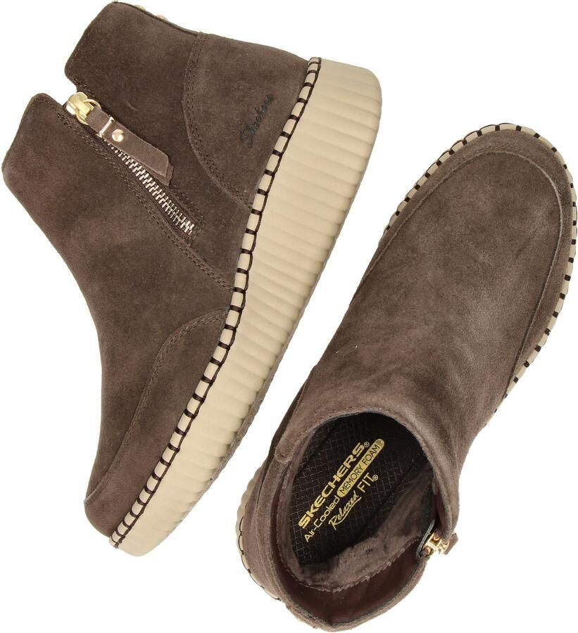 Skechers -art 169086- cho Wilshire Blvd Weekend Crush bruin -dames-2 ritsen - Foto 3