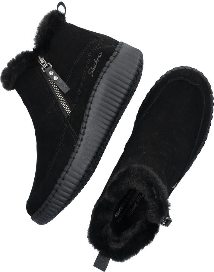 Skechers Wilshire Blvd Fresh Zip Dames Laarzen Zwart - Foto 3