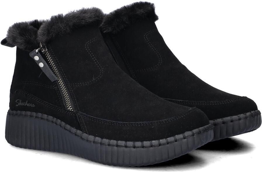 Skechers WILSHIRE BLVD FRESH ZIP Dames Instappers Zwart - Foto 6