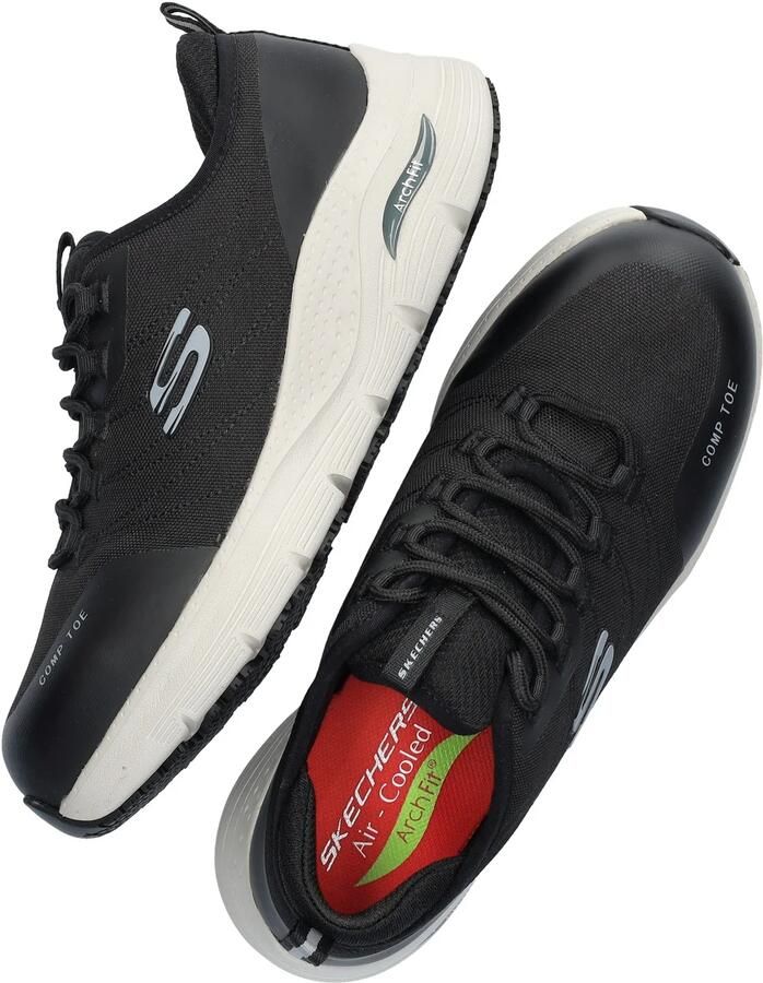 Skechers Work Arch Fit SR Ebinal dames lage sneakers - Foto 3