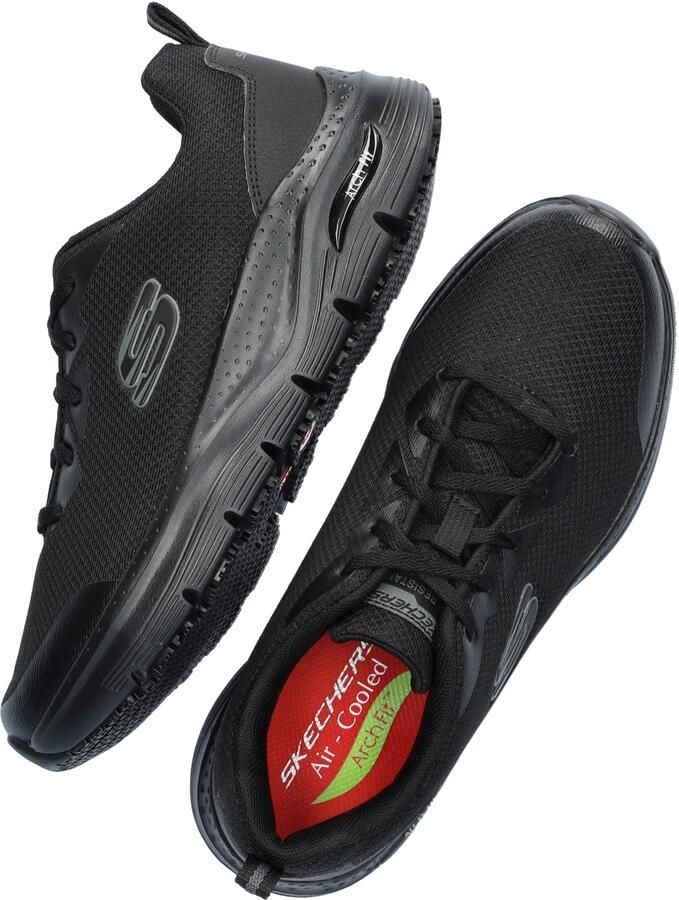 Skechers Werkschoenen ARCH FIT SR Veterschoen voor de horeca onderhoud met slipvaste zool - Foto 5