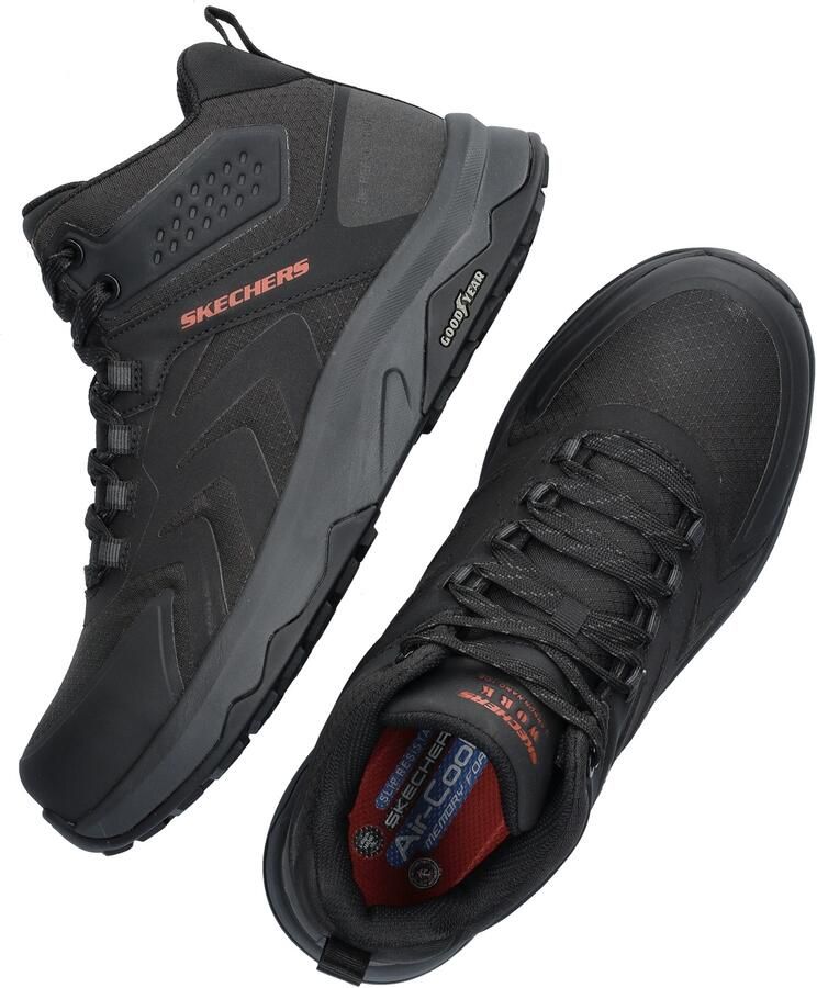 Skechers Work Speed Flex Trekker Nordown heren veterboot Zwart rood - Foto 2