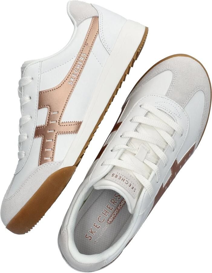 Skechers Zinger Metallic Roads Sneakers wit Dames - Foto 4