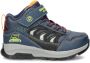 Skechers Storm Blazer Jongens Sneakers Donkerblauw Zwart - Thumbnail 2