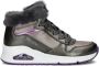 Skechers Uno Cozy On Air Meisjes Sneakers Gunmetal - Thumbnail 3