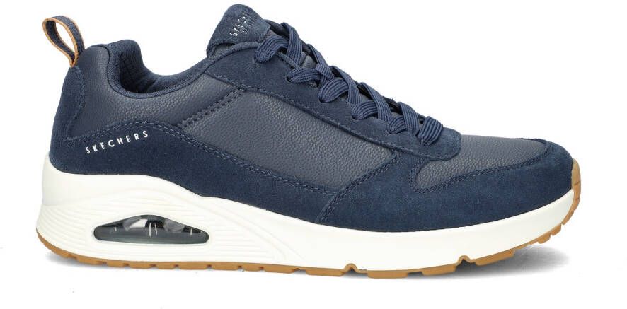 Skechers Sneakers UNO-SUITED ON AIR vrijetijdsschoen lage schoen veterschoen met modieuze sleehak - Foto 12