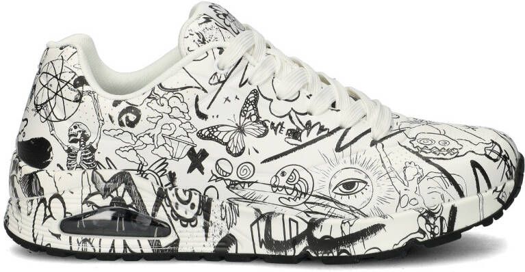 Skechers Sneakers met skech-air luchtkamers zool vrijetijdsschoen lage schoen veterschoen - Foto 4