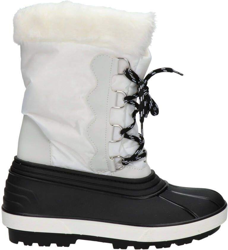Snow Fun snowboots zwart zilver