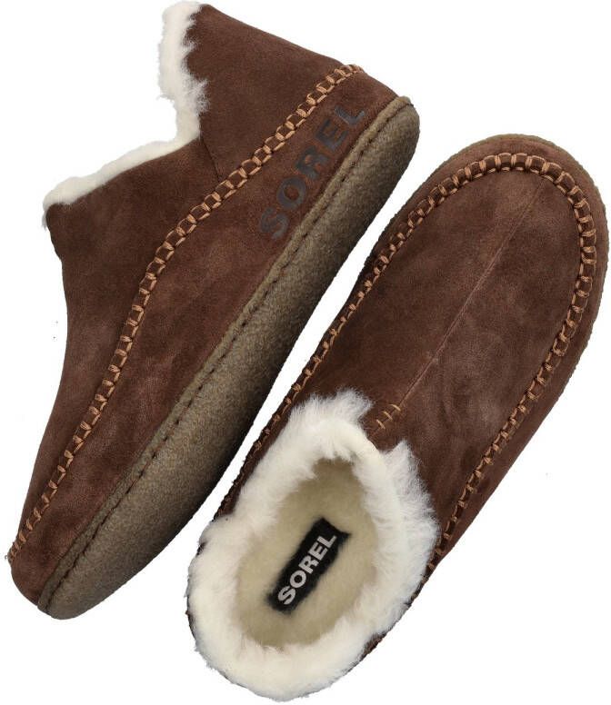 Sorel Manawan II heren pantoffel Bruin - Foto 3