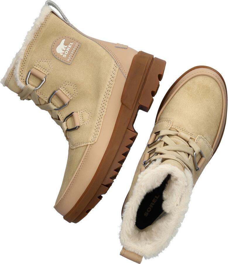 Sorel Torino Ii Wp Veterboots Laarzen Met Veters Dames Beige - Foto 4