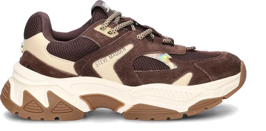 STEVE MADDEN Sneakers laag 'Ample' chamois donkerbruin - Foto 12