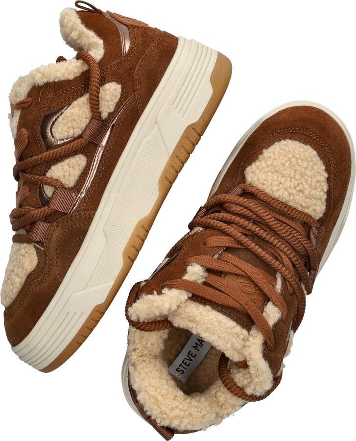 Steve Madden Boomer-f Sneakers Dames Bruin - Foto 4