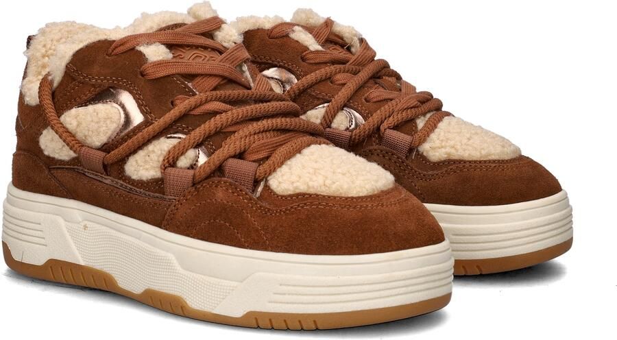 Steve Madden Boomer-f Sneakers Dames Bruin - Foto 4