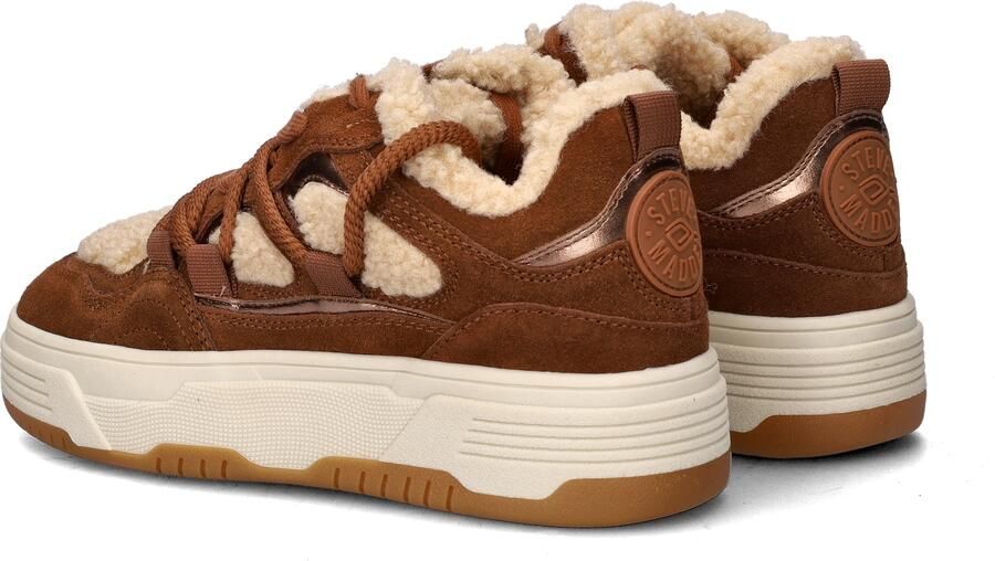 Steve Madden Boomer-f Sneakers Dames Bruin - Foto 3
