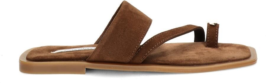 Steve Madden Ellaina suède slippers donkerbruin - Foto 4