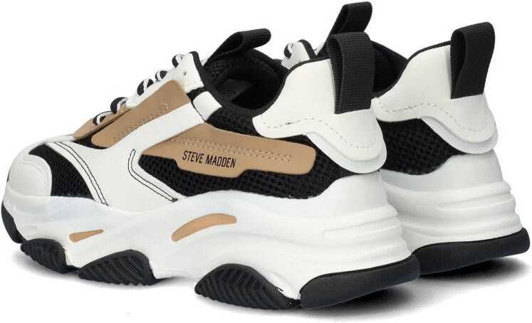 Steve Madden JPossession chunky sneakers zwart beige Meisjes Textiel Meerkleurig 30 - Foto 6